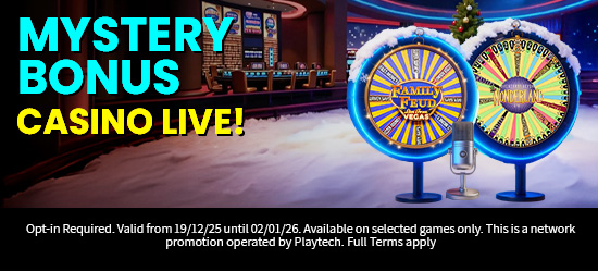 Live Casino – Mystery Bonuses